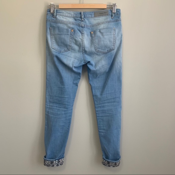 Zara Cuff Detail Jeans - Picture 3 of 8